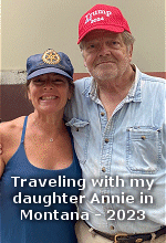 My daughter Annie and her family went with me to visit Jasper National Park in Alberta Canada, and many places between there and her home in Minnesota in August, 2023.